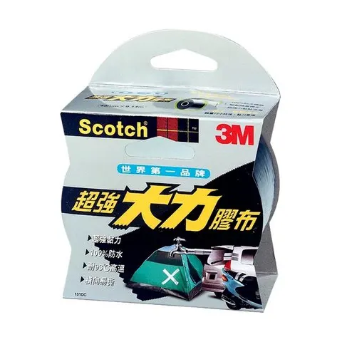 3M 131DC超強大力膠帶(黑)